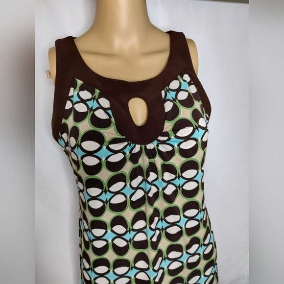 Dressbarn petite collection women's retro size pm petite medium dress - Picture 4 of 6